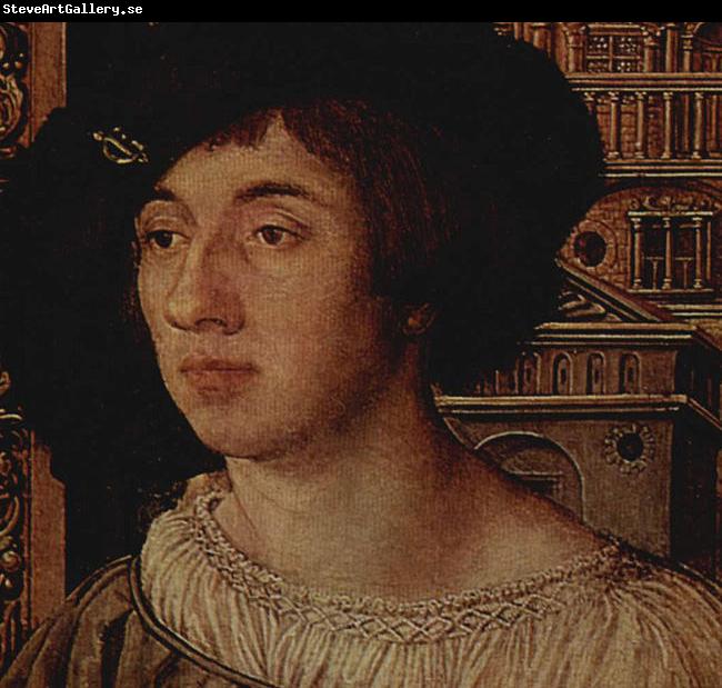 Ambrosius Holbein Portrat eines jungen Mannes
